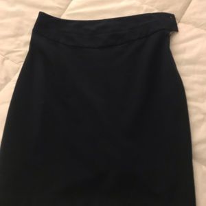 The Limited Navy Blue Pencil Skirt Suit 4